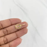 Dije Virgen de Guadalupe 1.3g / 3/4 in Oro Amarillo 18K