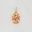 Dije Virgen de Guadalupe 1.45g / 3/4 in Oro Rosa 18K