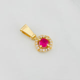 Dije Halo 1.15g / 1/2 in Oro Amarillo 18K
