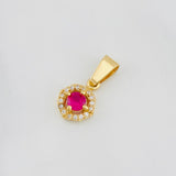Dije Halo 1.15g / 1/2 in Oro Amarillo 18K