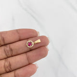 Dije Halo 1.15g / 1/2 in Oro Amarillo 18K