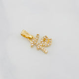 Pendant Faith 1.1g / 1/2 in Yellow Gold 18K
