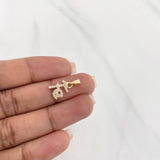 Pendant Faith 1.1g / 1/2 in Yellow Gold 18K