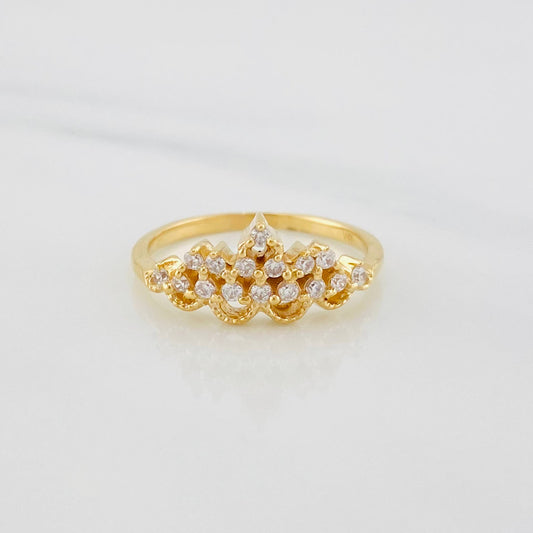 Crown Ring 2.6g / T6 1/4 Yellow Gold 18K