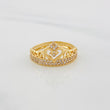 Anillo Corona Corazon 2.75g / T6 1/4 Oro Amarillo 18K