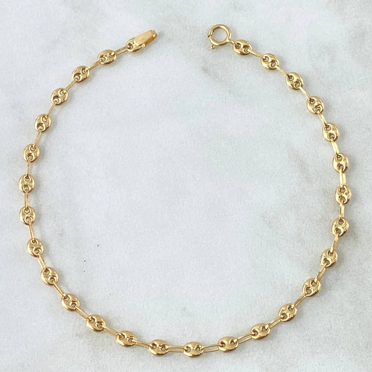 Bracelet GC 2.95gr / 8.3in / 18K Gold ©