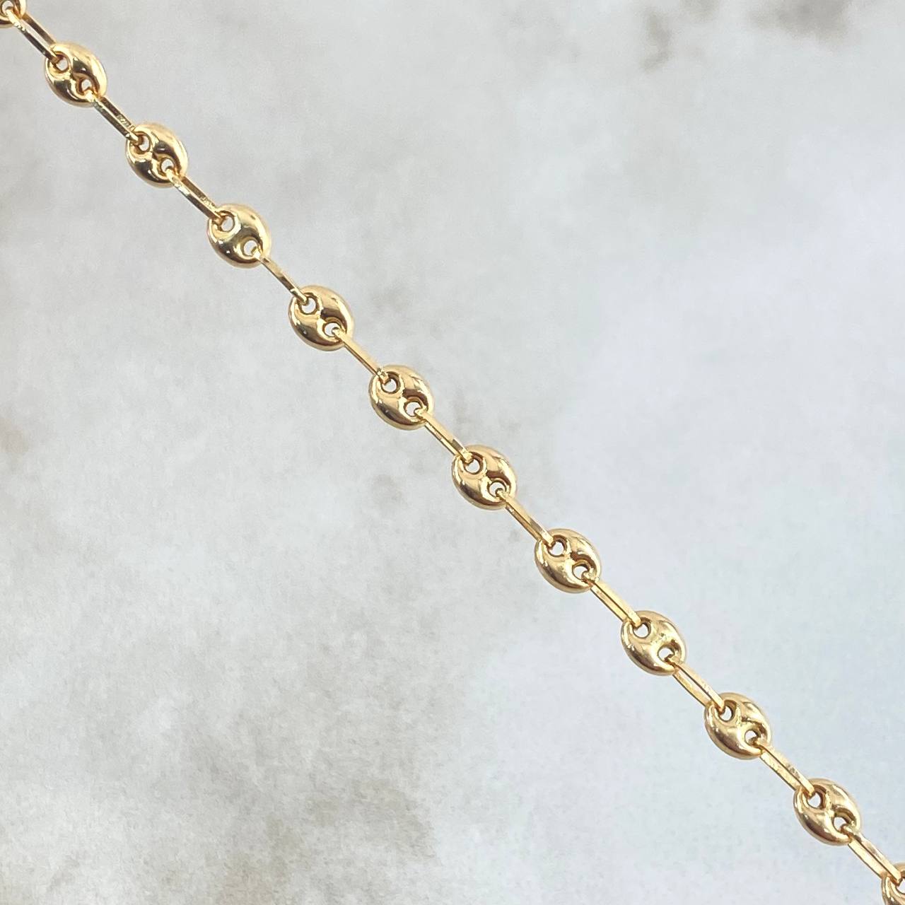 Bracelet GC 2.95gr / 8.3in / 18K Gold ©