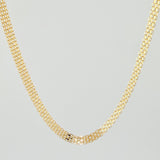 Bismark Chain 5.55gr / 23 1/2 in / 3.5mm Yellow Gold +1 18K *