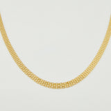 Bismark Chain 5.6gr / 23 1/2 in / 3.5mm Yellow Gold +1 18K ©