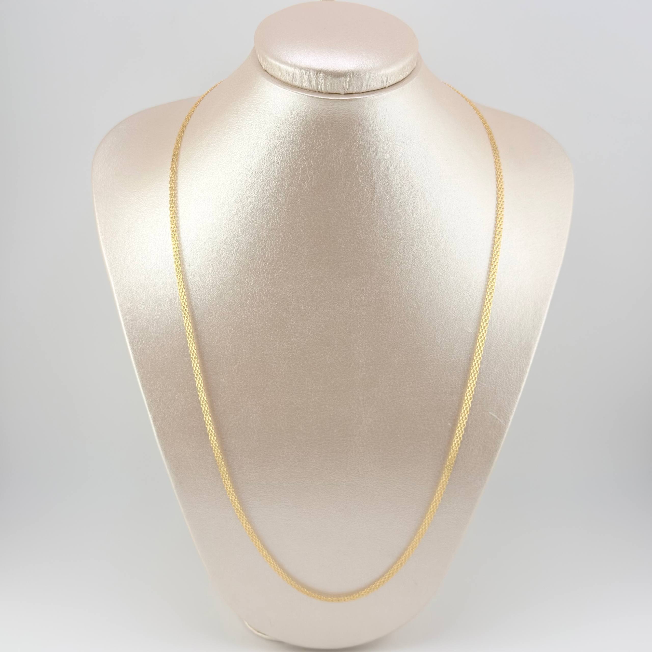 Cadena China 5.8gr / 23 1/2 in / 3.6mm Oro Amarillo +1 18K *