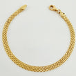 Bismark Bracelet 5.2gr / 7 1/4 in / 4.5mm Yellow Gold +1 18K ©