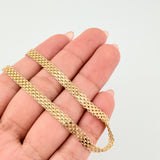 Bismark Bracelet 5.2gr / 7 1/4 in / 4.5mm Yellow Gold +1 18K ©