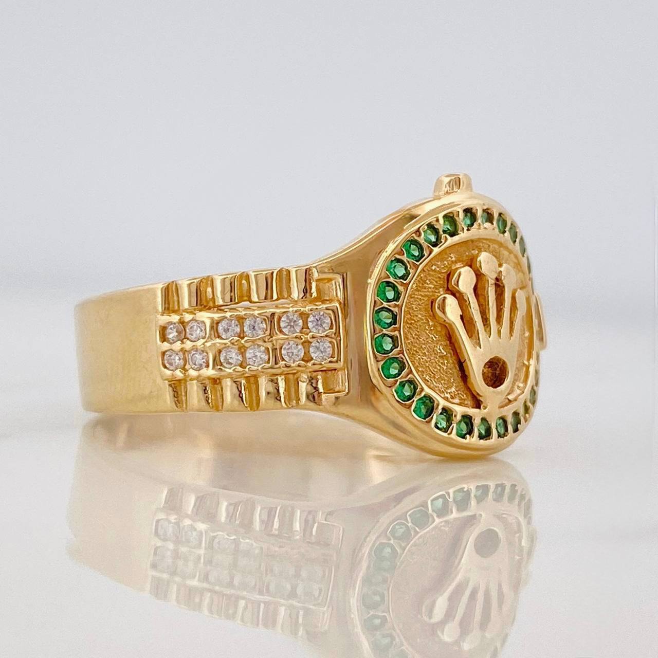 Crown Strap Ring 4.95g / T10 1/4 Yellow Gold 18K
