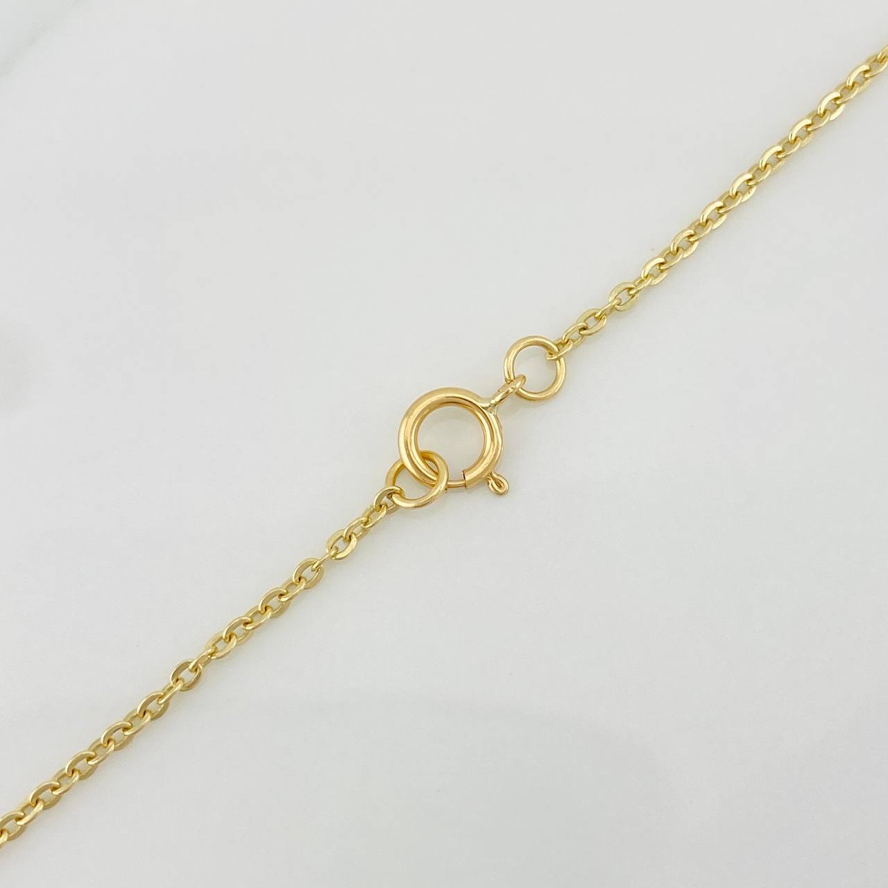 Rosario Cruz 4g / 16 in / 4mm Tres Oros 18K
