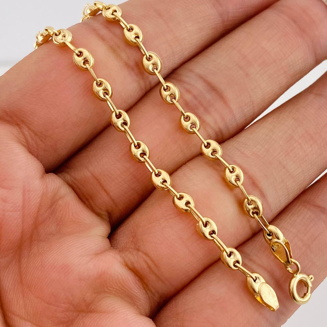 Bracelet GC 2.3g / 7 1/2 in / 3.74mm Yellow Gold 18K