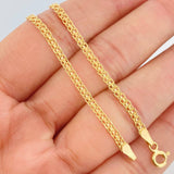 Bracelet China 1.45g / 7 1/2 in / 2.33mm Yellow Gold 18K