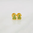 Stud Earrings Bear Ts 0.8g / in / 6mm Yellow Gold 18K