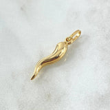 Dije Chile Jalapeño 0.75gr / 1 in / Oro Amarillo +4 18K