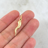 Dije Chile Jalapeño 0.75gr / 1 in / Oro Amarillo +4 18K