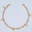 Tobillera GC 6.3gr / 10 1/2 in / 4.75mm Tres Oros 18K $