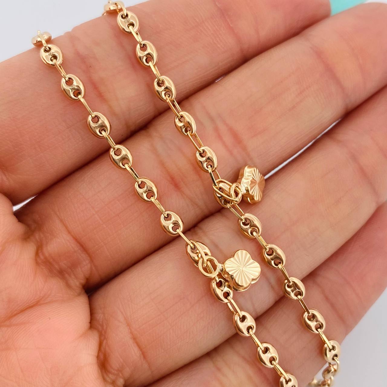 Anklet GC 4.05gr / 10 in / 3.02mm Yellow Gold 18K $