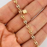 Tobillera GC 5.1gr / 10 1/4 in / 3.79mm Tres Oros 18K $