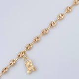 Tobillera GC 3.8gr / 10 1/4 in / 3.15mm Oro Amarillo 18K $