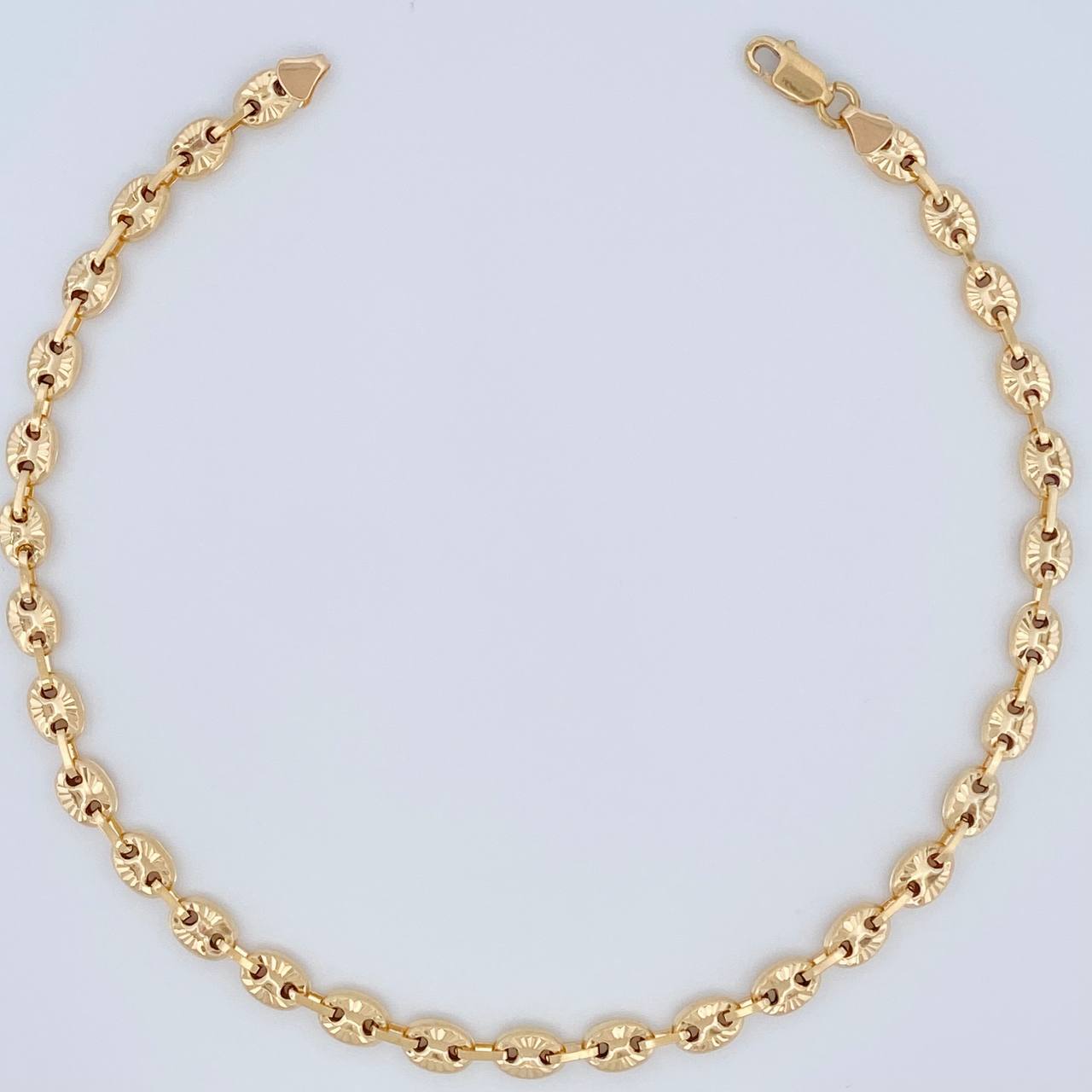 Tobillera GC 7.05gr / 10 3/4 in / 4.77mm Oro Amarillo 18K $