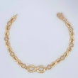 Infinity Bracelet 13.1gr / 7 1/4 in / 4.79mm Yellow Gold 18K $
