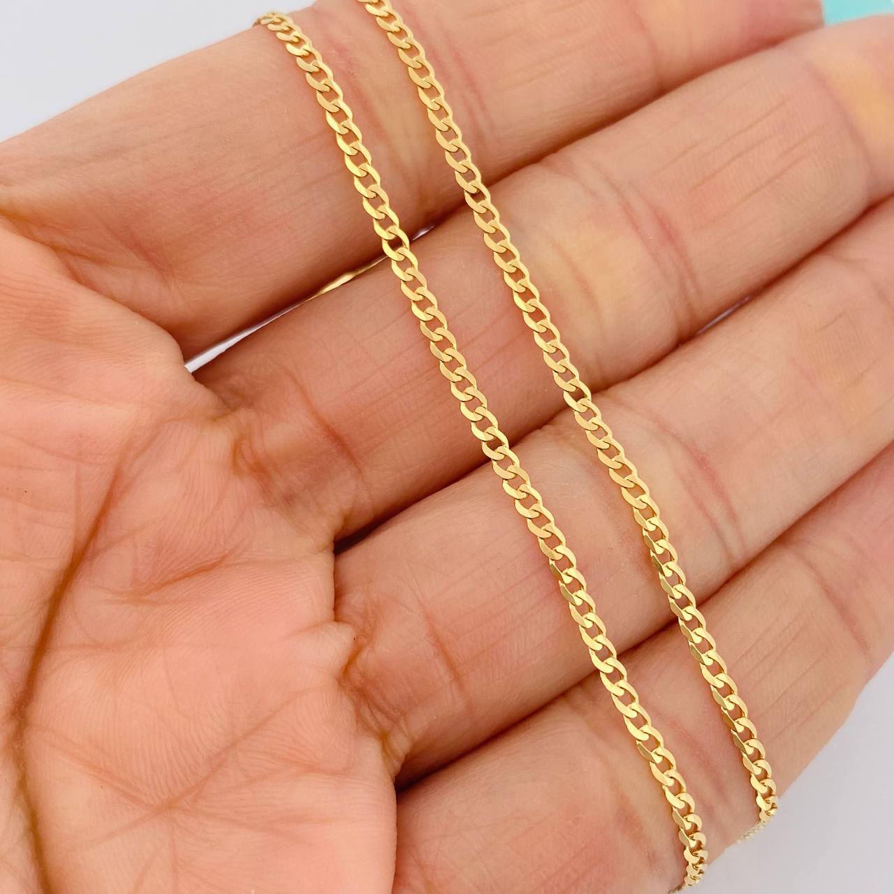 Cuban Links 3gr / 18 in / 1.75mm Yellow Gold +1 18K &