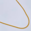 Cadena Cubana Reticulada 1.1gr / 18 in / 1.06mm Oro Amarillo +3 18K %