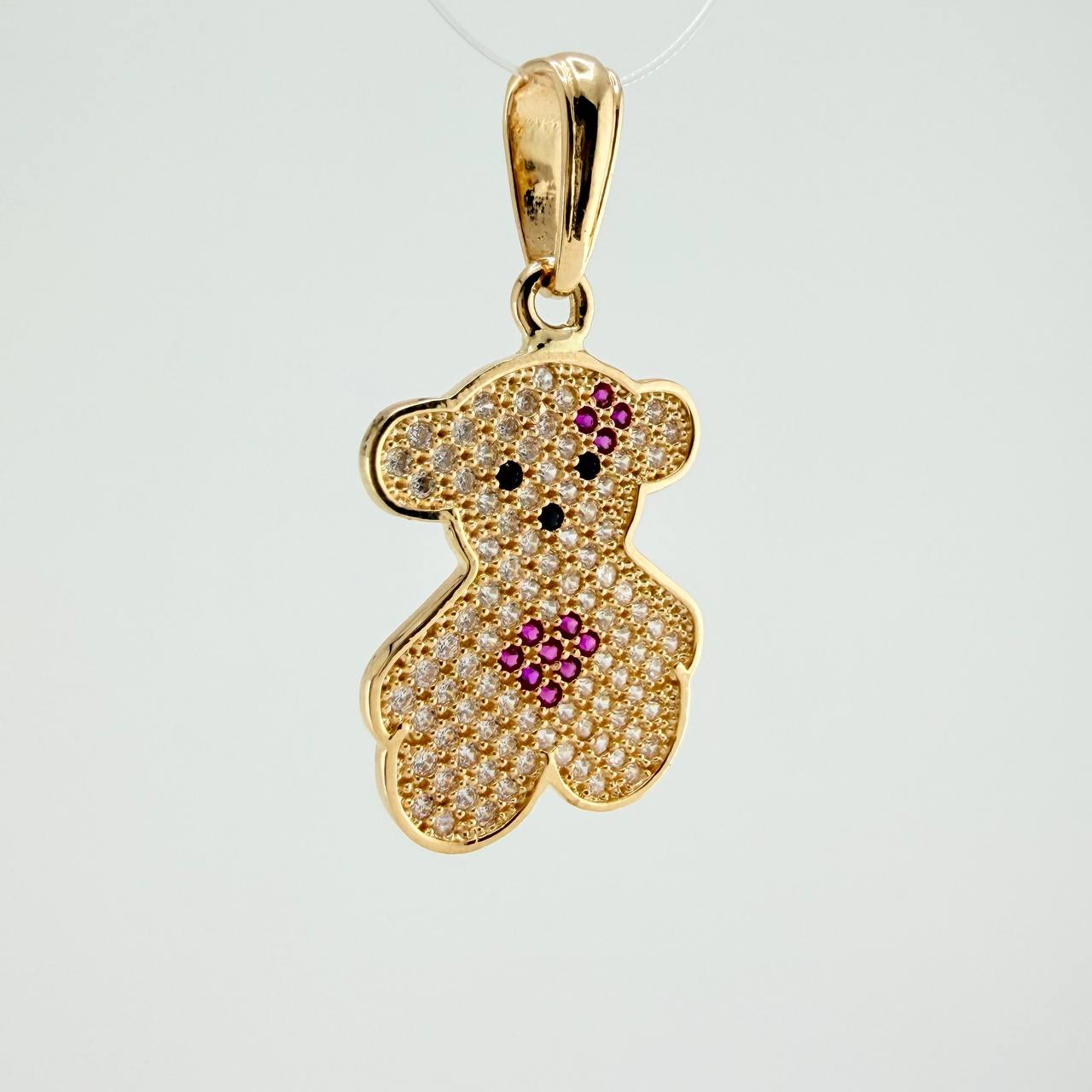 Dije Oso 2.3gr / 1 1/4 in / Oro Amarillo 18K %