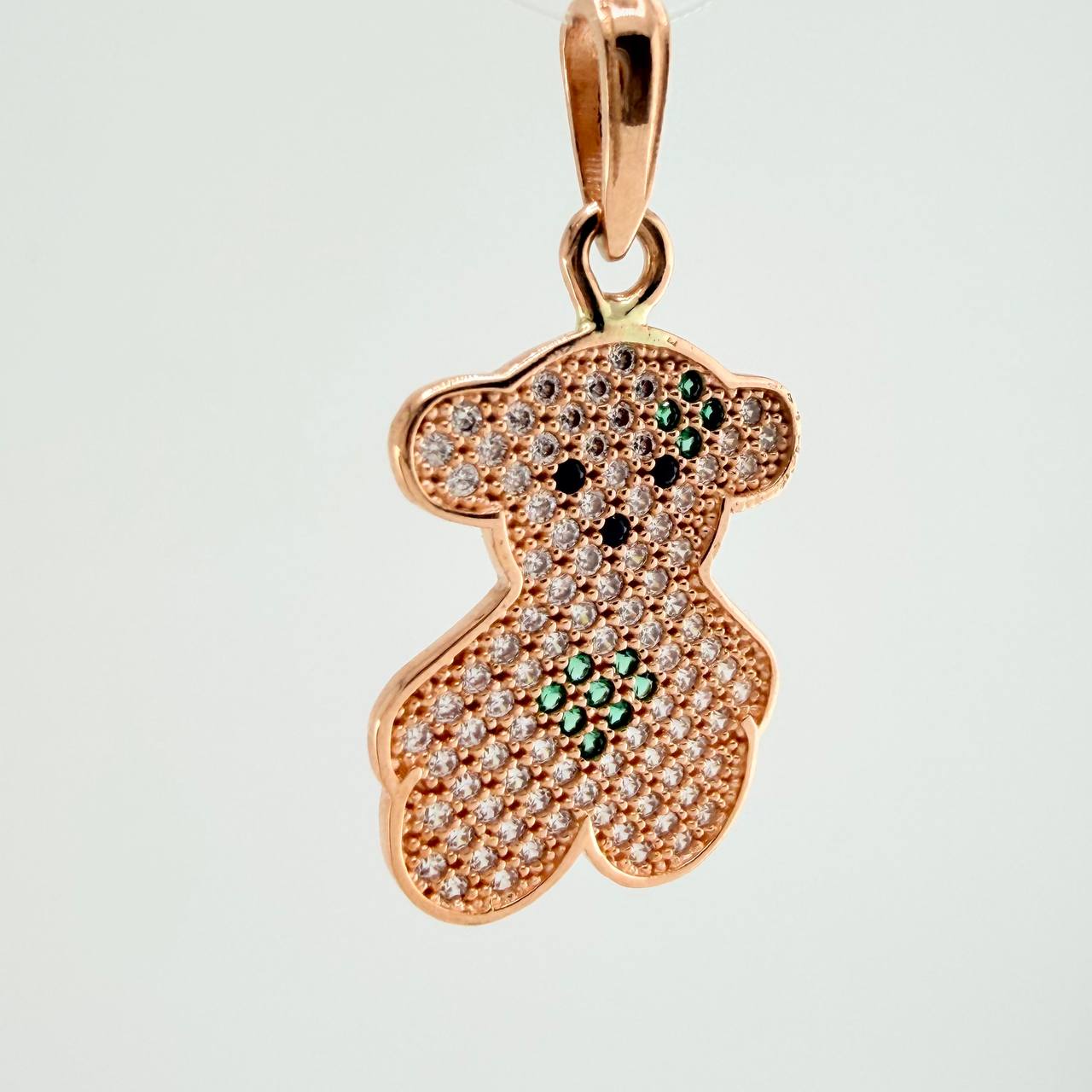 Dije Oso 2.1gr / 1 1/4 in / Oro Rosa 18K %