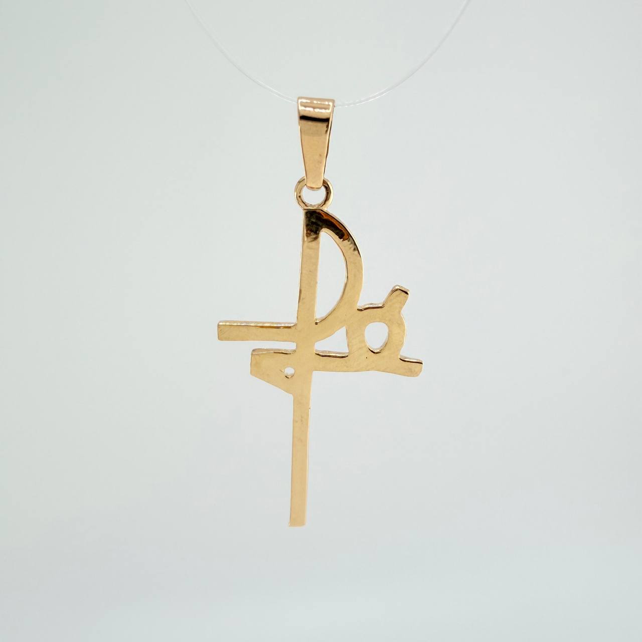 Dije Fe 1.15gr / 1 1/2 in / Oro Amarillo 18K %