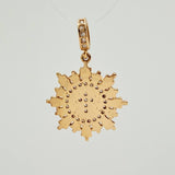 Cross Fragment Pendant 2.45gr / 1 in / Yellow Gold 18K %
