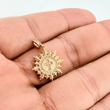 Cross Fragment Pendant 2.45gr / 1 in / Yellow Gold 18K %