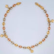 Tobillera GC 7.2gr / 10 1/4 in / 4.53mm Tres Oros 18K $