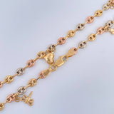 Tobillera GC 5.1gr / 10 in / 3.63mm Tres Oros 18K $
