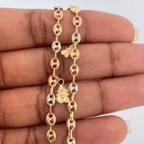 Tobillera GC 5.1gr / 10 in / 3.63mm Tres Oros 18K $