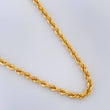 Rope Chain 7.85gr / 23 1/2 in / 2.94mm Yellow Gold +3 18K $