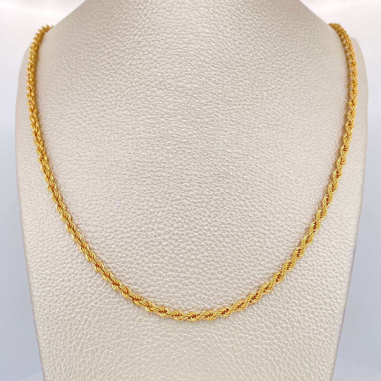 Rope Chain 7.85gr / 23 1/2 in / 2.94mm Yellow Gold +3 18K $