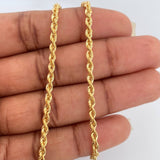 Cadena Lazo 5.1gr / 23 1/2 in / 2.58mm Oro Amarillo +3 18K $