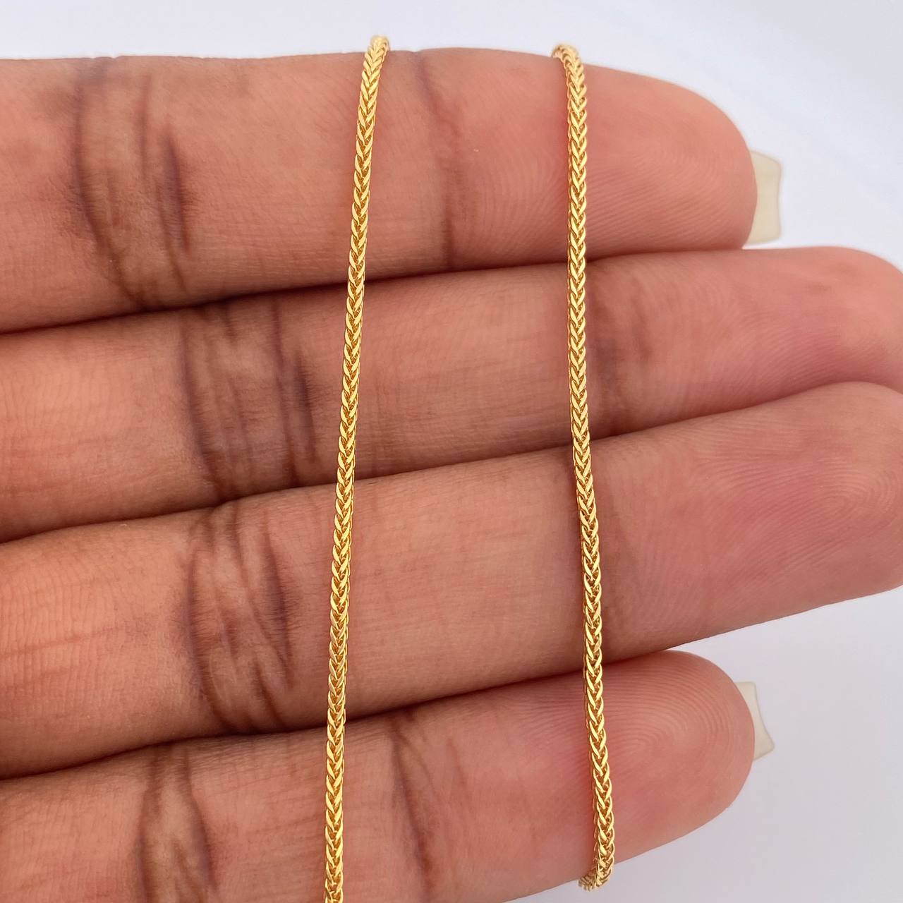 Franco Chain 1.65gr / 19.7in / 18K Gold +3 $