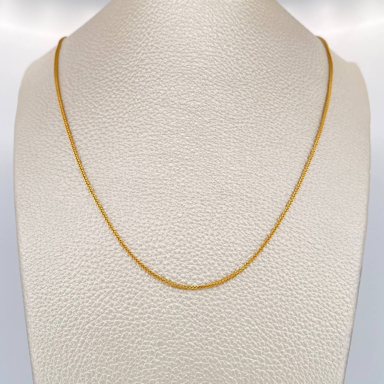 Franco Chain 1.65gr / 19.7in / 18K Gold +3 $