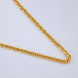 Cadena Cubana Reticulada 1.15gr / 18 in / 1.2mm Oro Amarillo +3 18K $