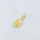 Dije Virgen Guadalupe Silueta 0.4gr / 3/4 in / Oro Amarillo 18K