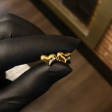 Stud Earrings 0.75gr / 18K Gold