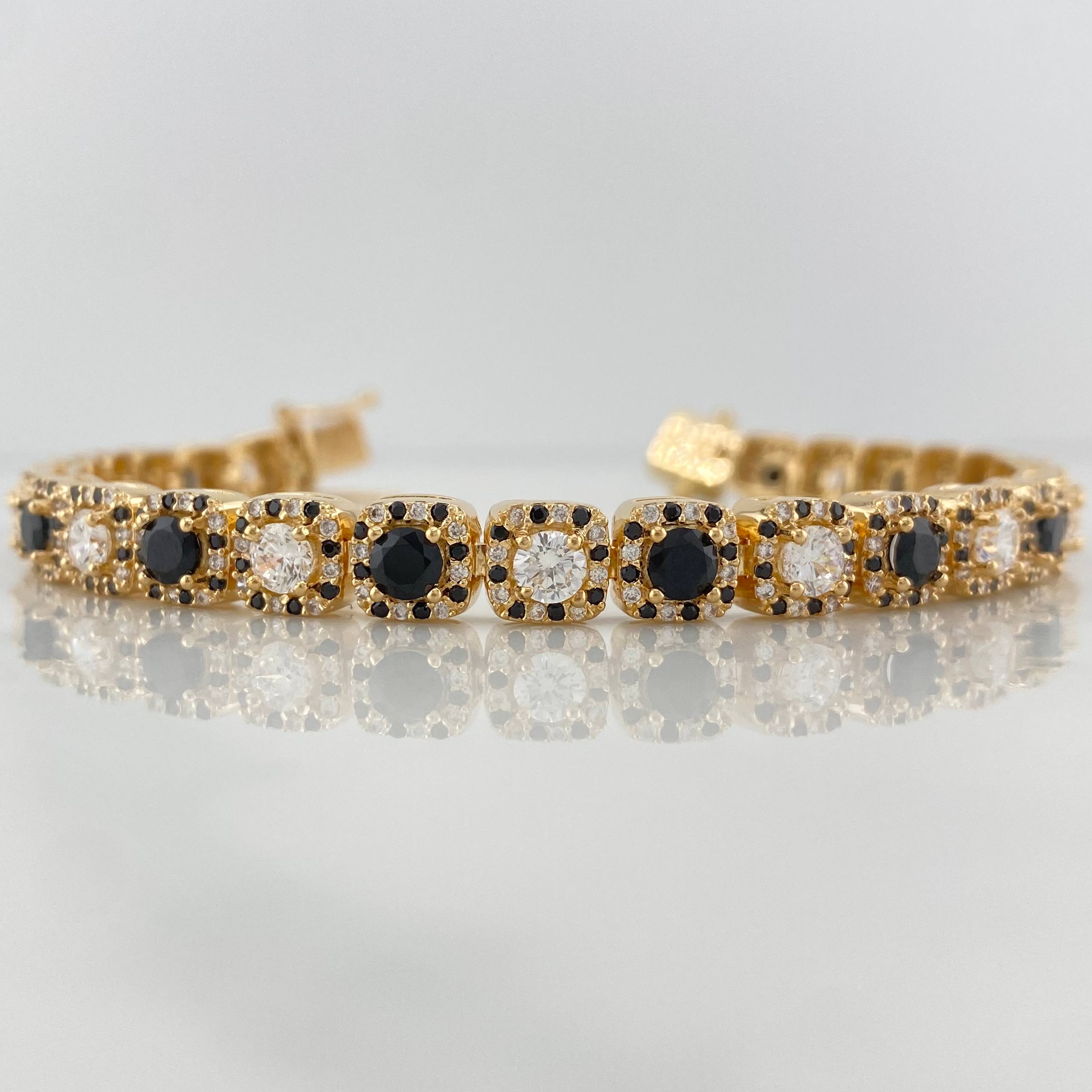 Tennis Bracelet 25.45 g / 7 3/4 in / 4.6 mm 18K Yellow Gold