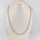 Rustic Screw Chain 8.7 g / 20 1/4 in / 3.95 mm 18K Rose Gold