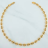 Tobillera Gc 6.25 g / 11 in / 4.95 mm Oro Amarillo 18K